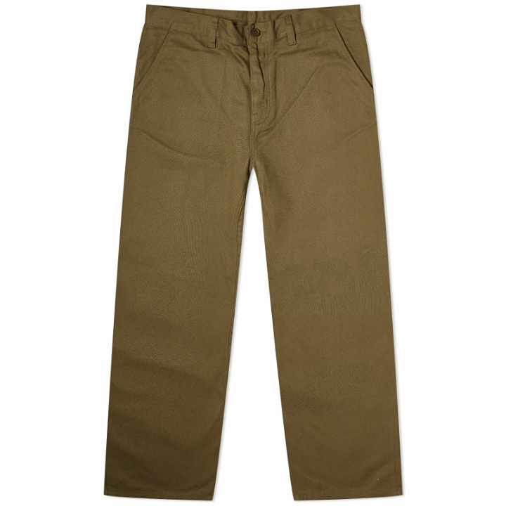 Photo: Nudie Jeans Co Men's Tuff Tony Trousers in Green