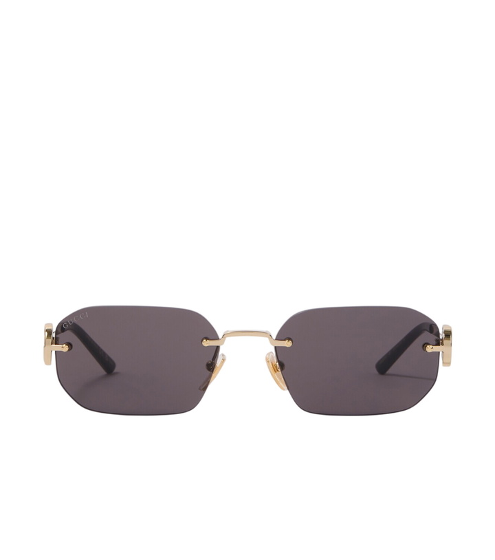 Photo: Gucci Rectangular sunglasses