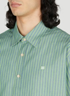 Acne Studios - Striped Shirt in Green
