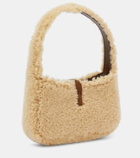 Saint Laurent Le 5 à 7 Mini shearling shoulder bag
