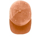Save Khaki Men's Corduroy Baseball Cap in Rust