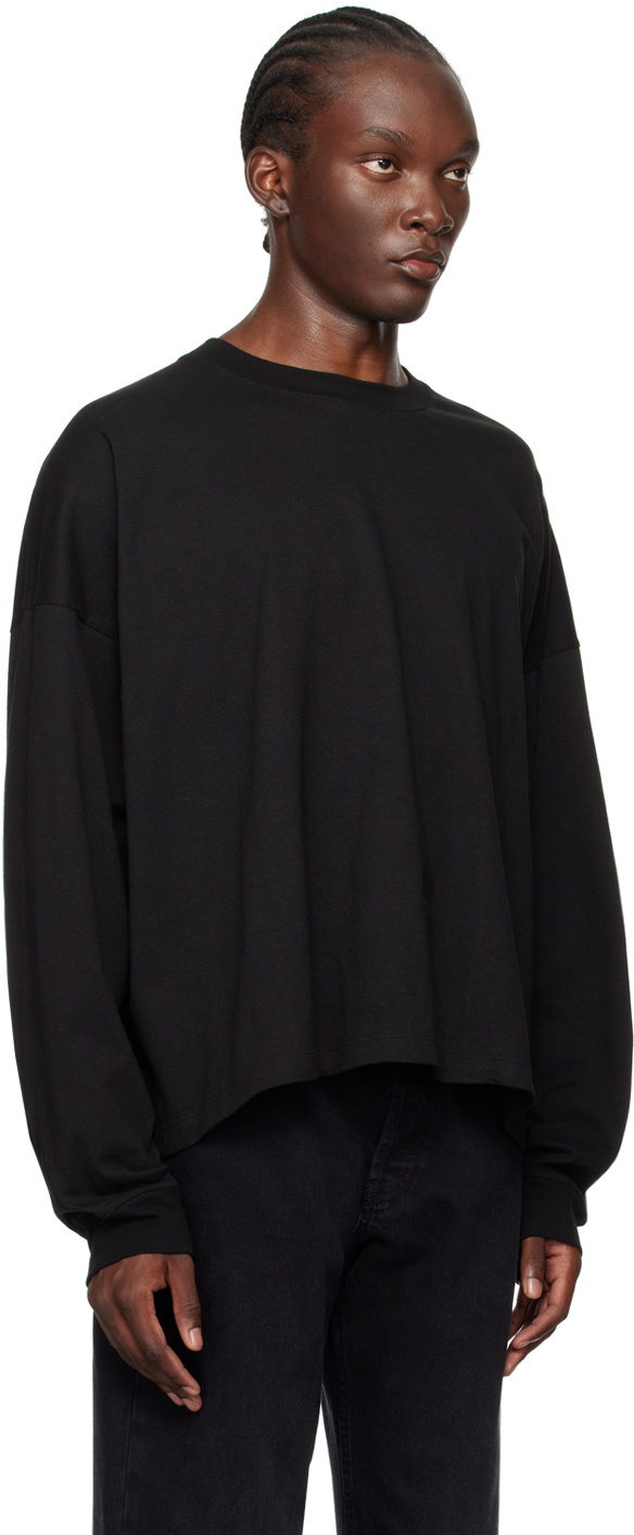 The Row Black Haru Long Sleeve T-Shirt The Row