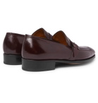 JOHN LOBB - Alwyn Leather Loafers - Burgundy