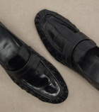 The Row Soft Two eel leather loafers