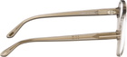 TOM FORD Brown Navigator Glasses