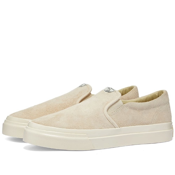 Photo: Stepney Workers Club Lister Hairy Suede Slip On