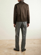 Paul Smith - Cotton-Blend Twill Jacket - Brown