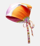 Pucci Orchidee silk twill scarf