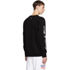 Marcelo Burlon County of Milan Black LA Dodgers Sweatshirt