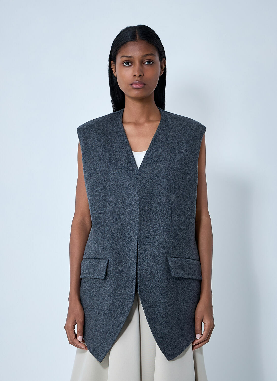 Bottega Veneta Double Face Wool Vest
