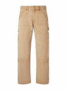 Polo Ralph Lauren - Straight-Leg Distressed Cotton-Canvas Carpenter Trousers - Neutrals