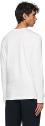 The Row White Leon Long Sleeve T-Shirt