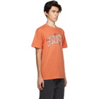 Stussy Orange Flower Collegiate T-Shirt