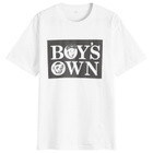 Boys Own Men's Boy’S Own Classic Box Logo T Shirt in White