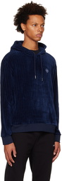 Sergio Tacchini Navy Embroidered Hoodie