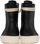 Rick Owens Black Porterville Washed Calf Sneakers