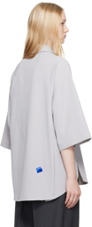 ADER error Gray Half Sleeve Product. 56 Shirt