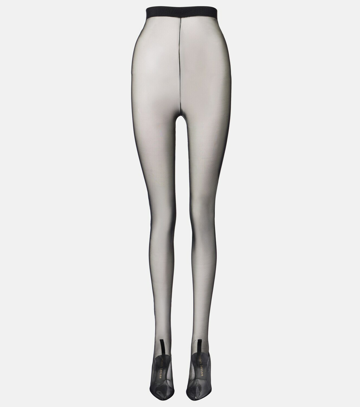 Herbert Levine Sheer Perfection mesh over-the-knee boots