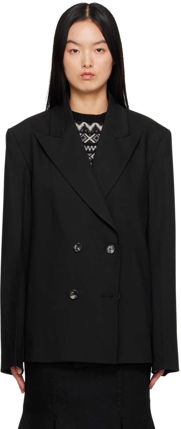 Teurn Studios SSENSE Exclusive Black Blazer