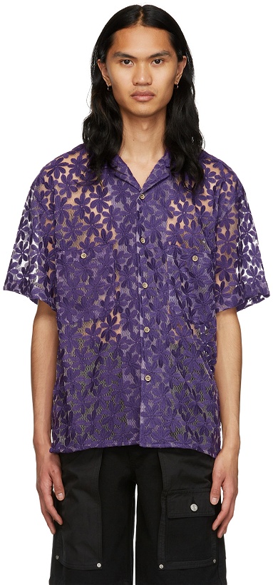 Photo: Andersson Bell Purple Nylon Shirt
