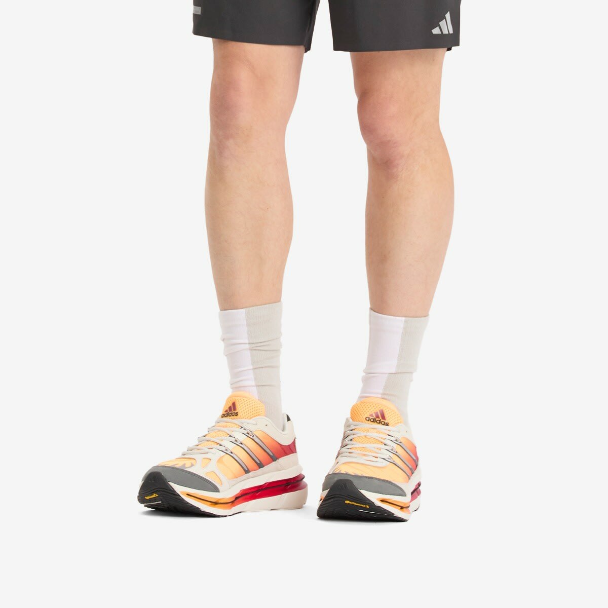 Adidas Adistar HRMY Sneaker in Orange/Grey/Team Victory Red