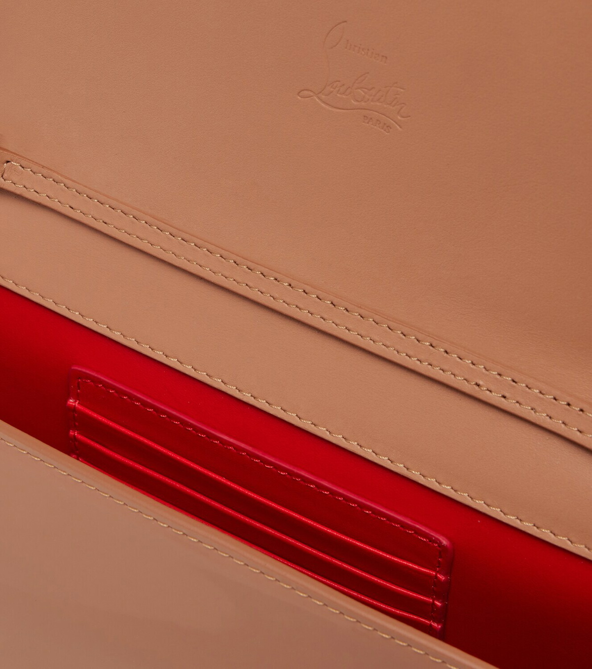 Christian Louboutin Bettina patent leather clutch