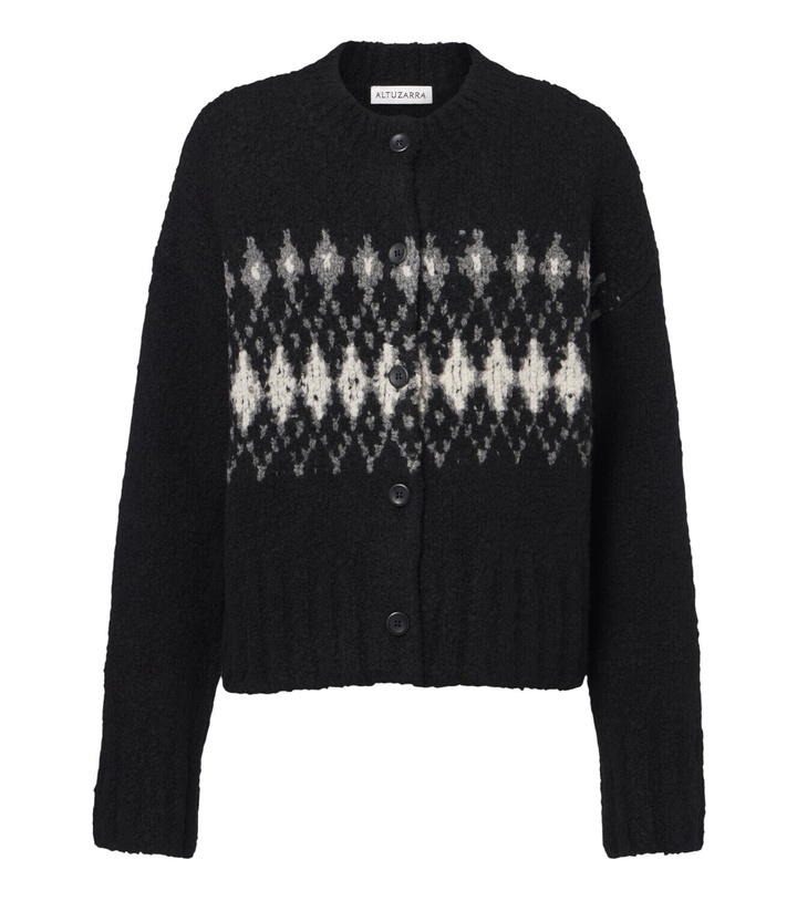 Photo: Altuzarra Haven Fair Isle wool cardigan