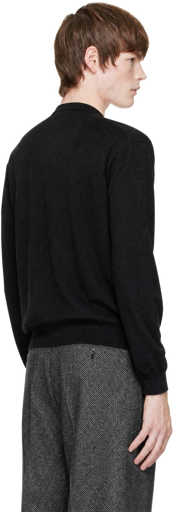 ANOTHER ASPECT Black Another 2.0 Cardigan