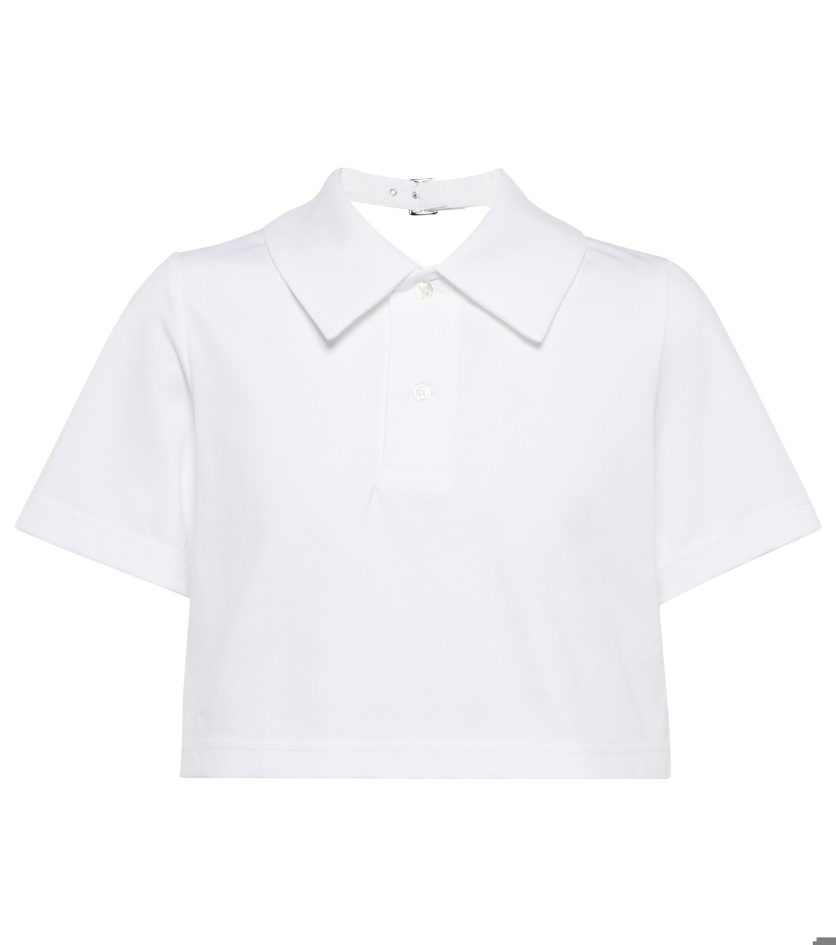 Noir Kei Ninomiya - Cropped polo shirt Noir Kei Ninomiya