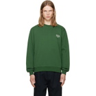 A.P.C. Green Standard 'Rue Madame' Sweatshirt