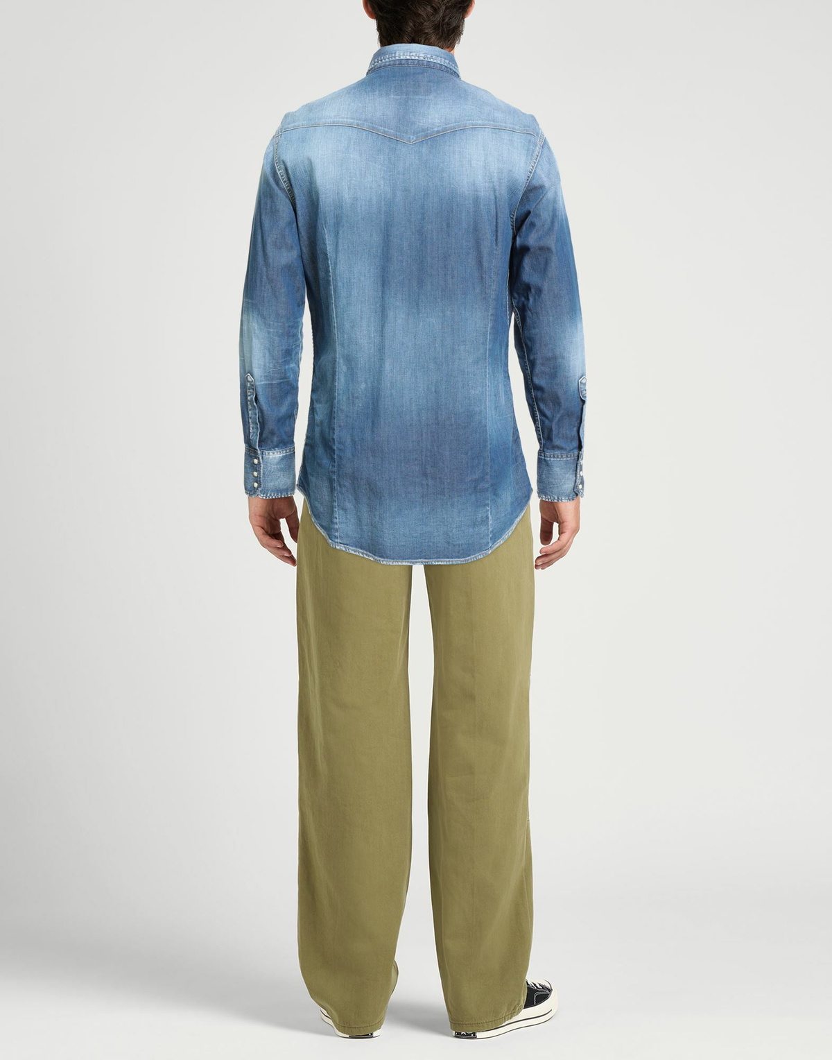 Dsquared2 Mens Denim shirt in Blue