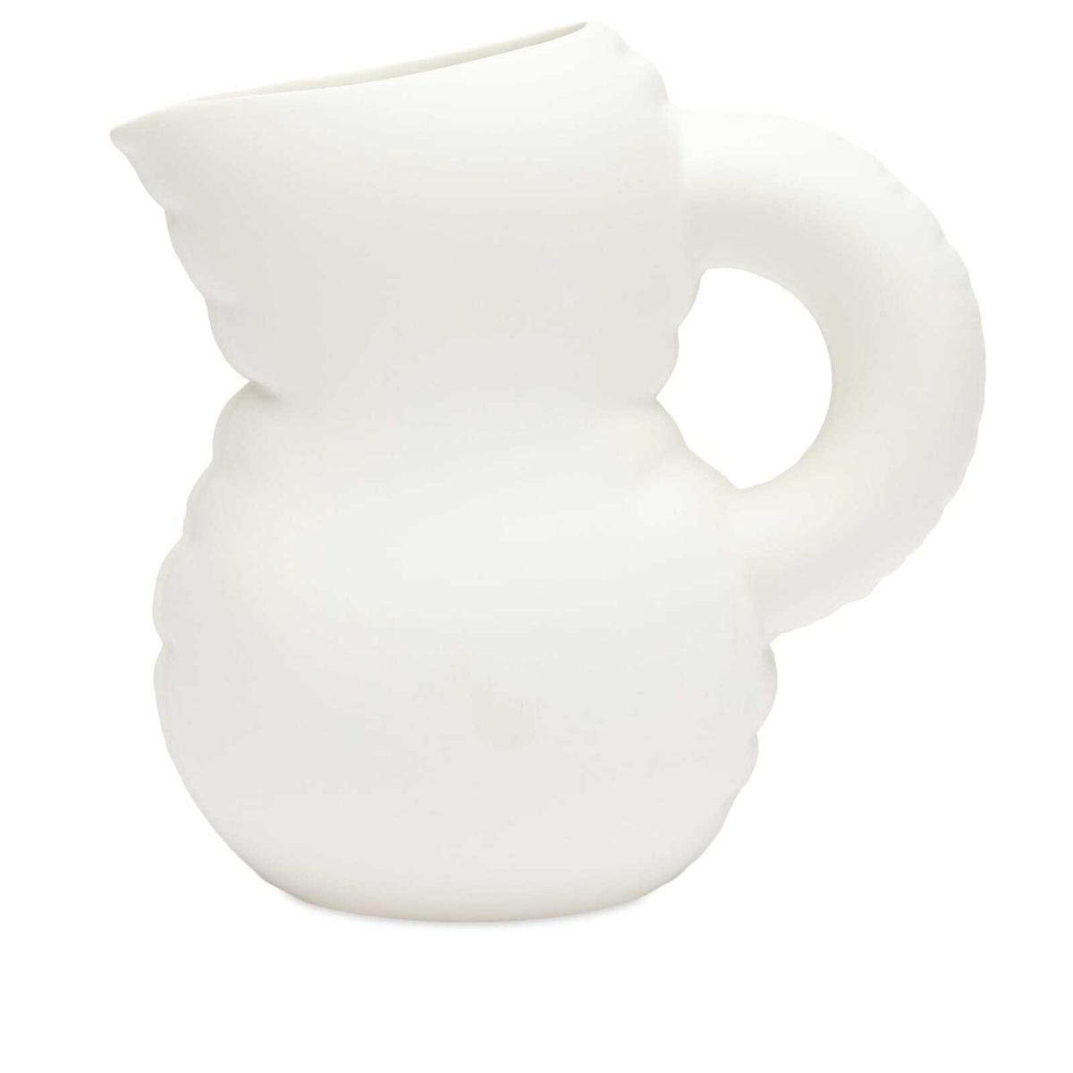 Home Studyo Emily Jug in Bone White 