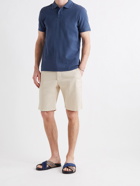 ORLEBAR BROWN - Jarrett Garment-Dyed Cotton-Piqué Polo Shirt - Blue
