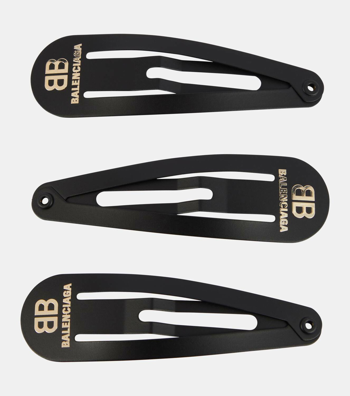 Balenciaga Logo Hair Clip