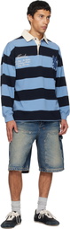 Ksubi Blue Maxx Operator Rodeo Denim Shorts
