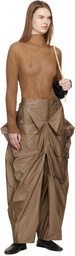 ISSEY MIYAKE Beige Aerial Steel Cargo Pants