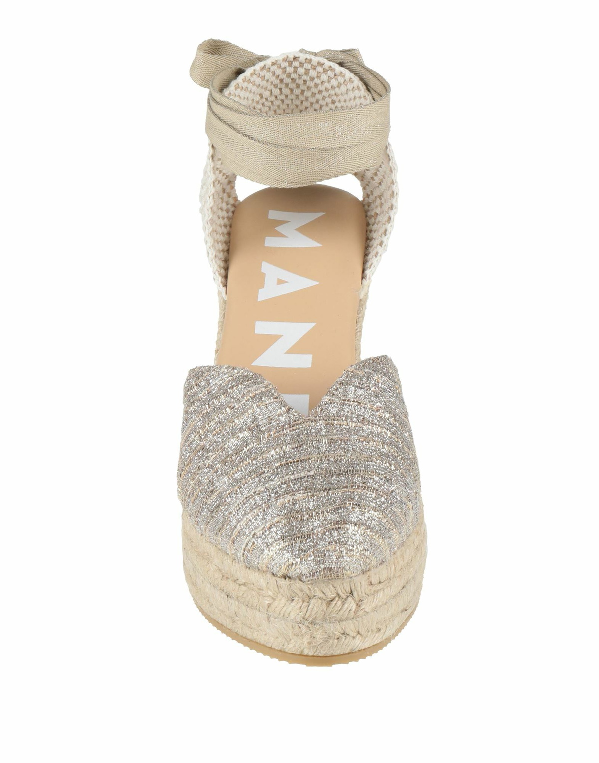 Manebí Womens Espadrilles Platinum