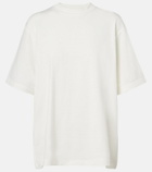 The Row Estavo oversized linen-blend T-shirt