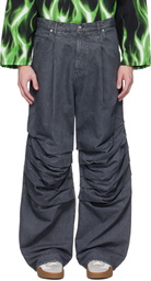 PDF Gray 'Fat Angelo' Jeans