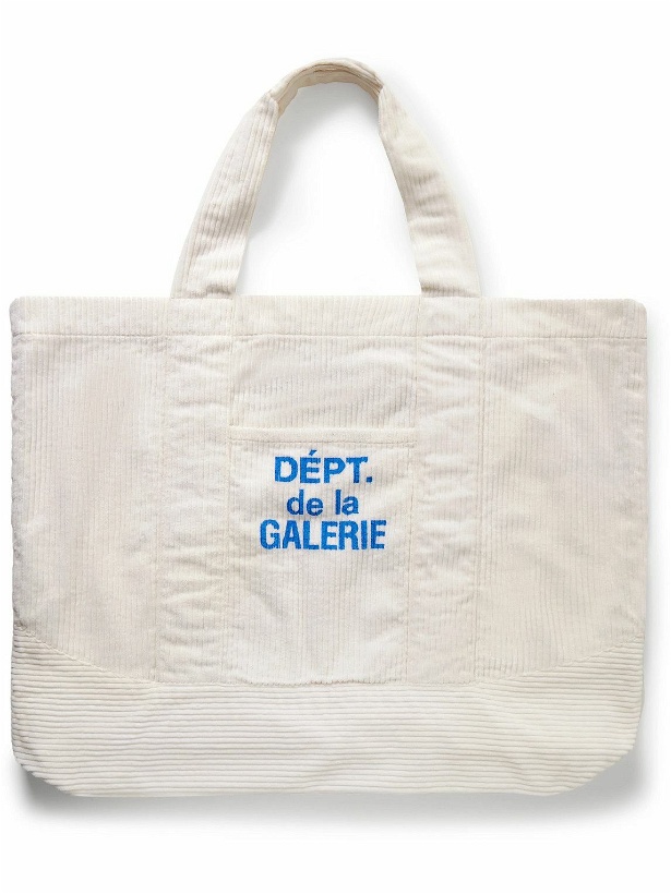 Photo: Gallery Dept. - Logo-Print Cotton-Corduroy Tote Bag