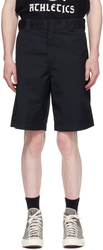 Photo: Carhartt Work In Progress Black Craft Shorts