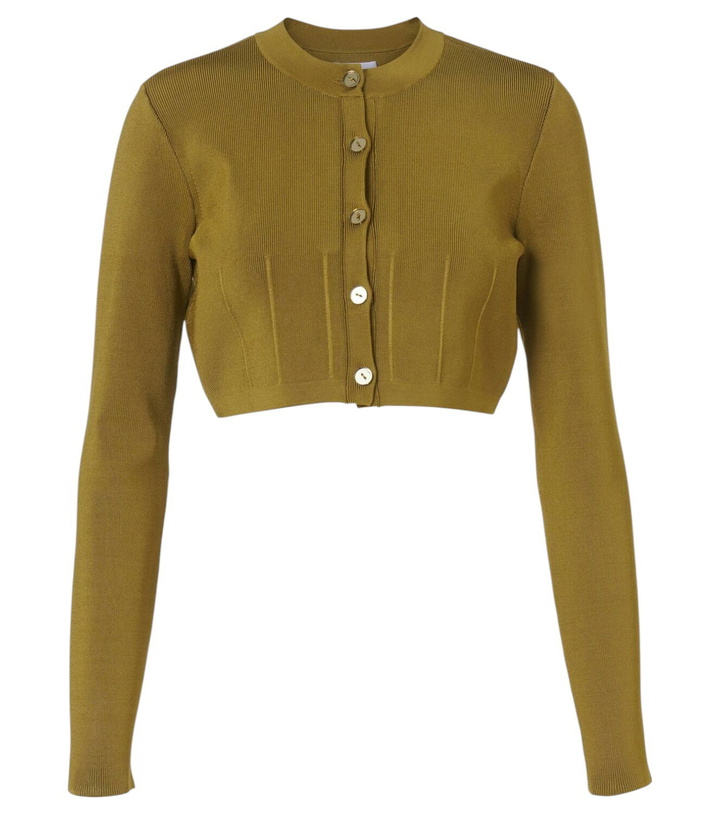 Photo: Galvan Atalanta cropped cardigan