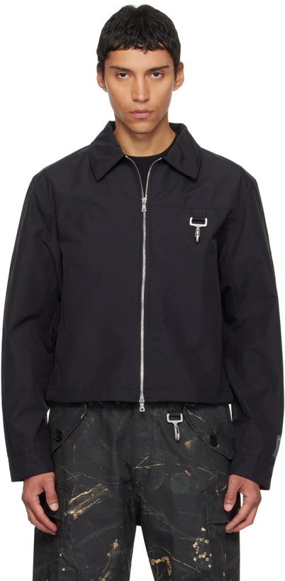 Photo: Reese Cooper Black Laminated Nylon Work Jacket