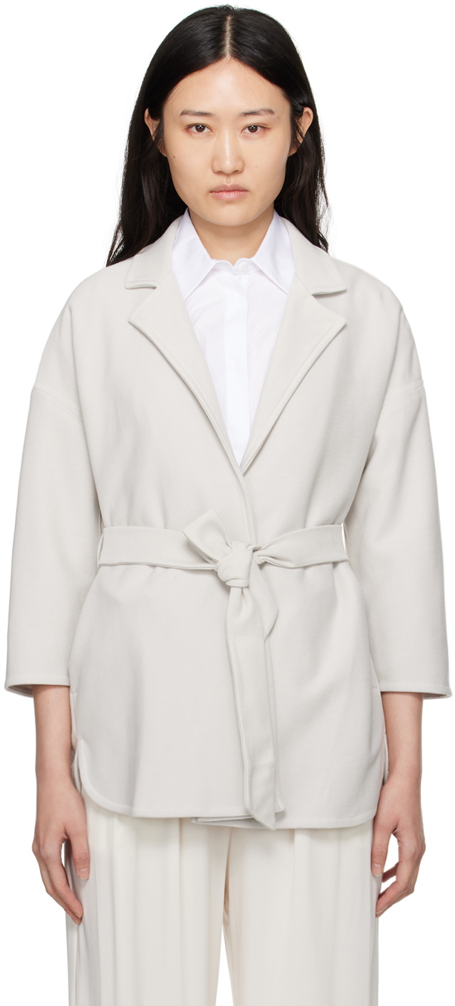 Max Mara Leisure Off-White Cinese Jacket