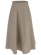 Valentino Linen Skirt