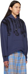 Collina Strada Navy Sprouts Hoodie