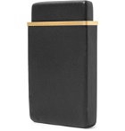 The Row - Leather and Gold-Tone Cardholder - Black
