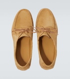 Saman Amel City Moc suede boat shoes