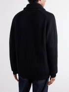 Begg & Co - Yacht Cashmere Cardigan - Black