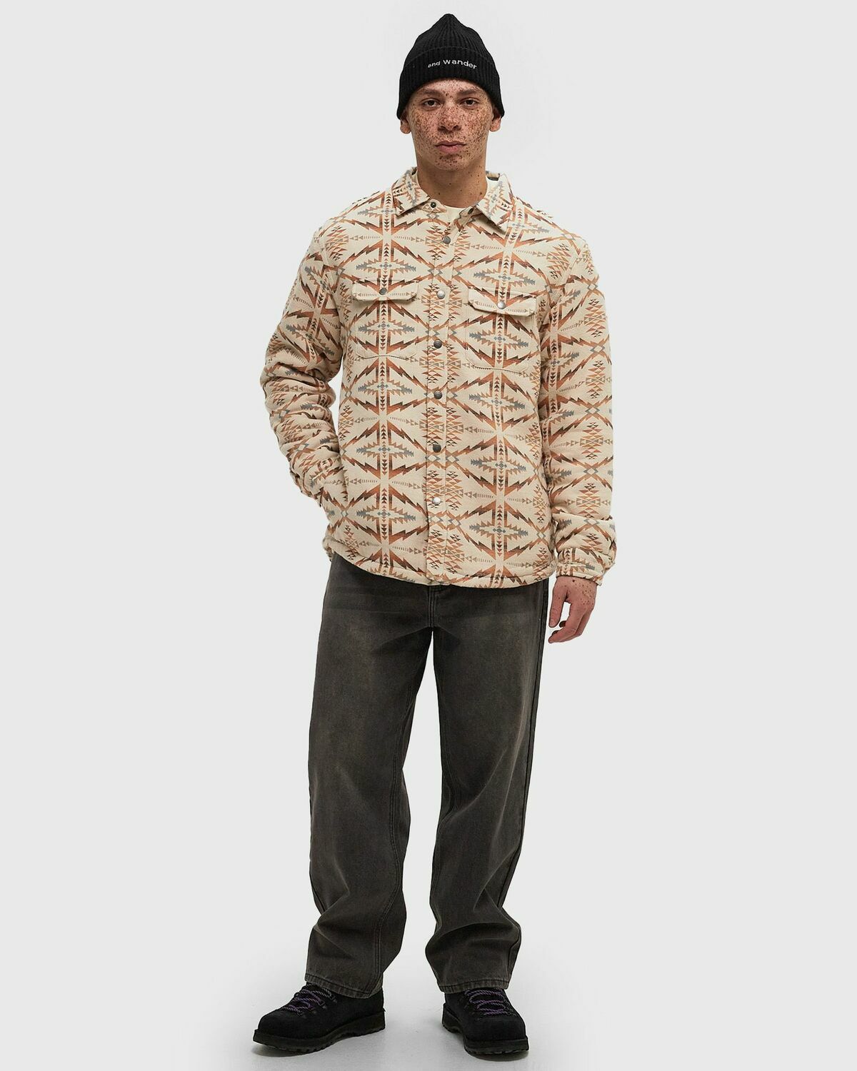 Pendleton BAY CITY JACKET Beige Mens Overshirt